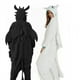 thumbnail image 4 of Black Animal Kigurumi Adults Onesies Women Men Pajamas Halloween Costumes Cosplay Cute Jumpsuit Birthday Christmas Gift Toys, 4 of 5