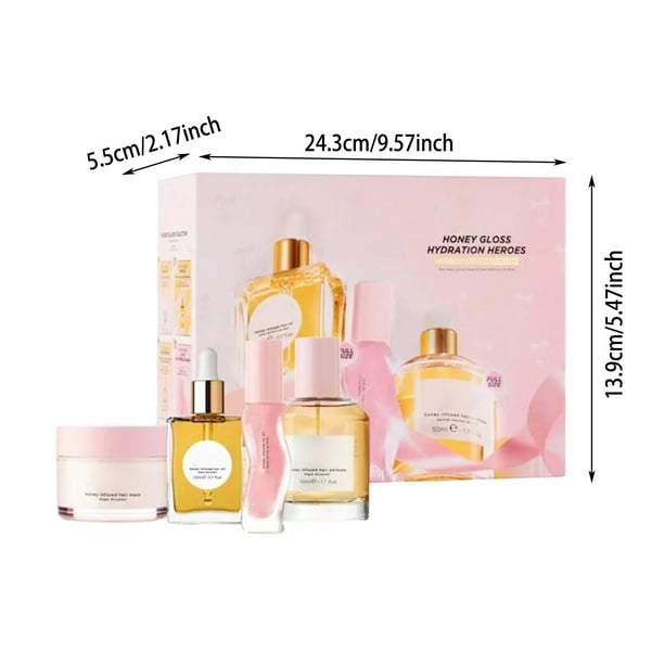 Gisou Honey Gloss Hydration Heroes Hair Value Set: Hair Perfume