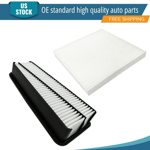 YXPCARS 2PCS Engine Air Filter & Cabin Air Filter for Toyota Tacoma 2005-2015 V6 4.0L, New Air Filter Kit Replacement (CA9683 CF10374)