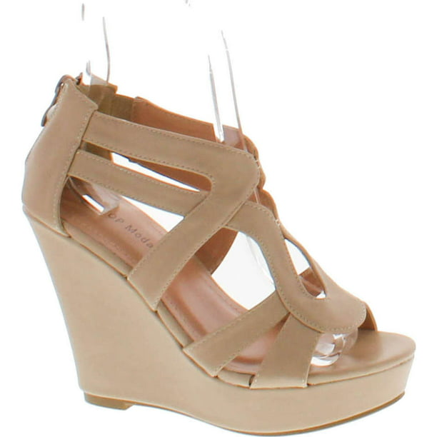 Top Moda - Top Moda Womens Lindy-88 Platform Sandals - Walmart.com ...