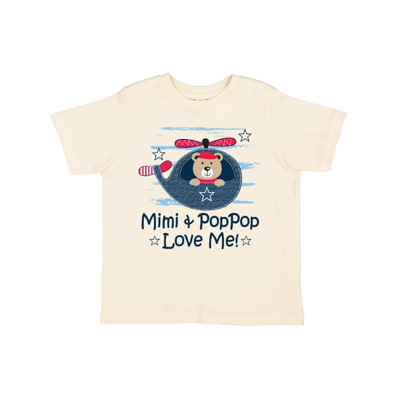 Inktastic Mimi and PopPop Love Me Boys Toddler T-Shirt