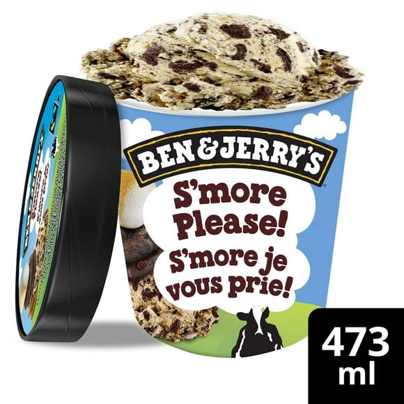 Ben & Jerry's'more Please! Ice Cream, 473 mL