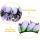 thumbnail image 5 of Corona de flores Tulip Diabarde de flores Flor de nupcia Corona elegante Floral Floral, 5 of 6