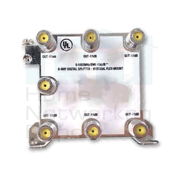 EXTREME 6 WAY BALANCED HD DIGITAL 1GHz HIGH PERFORMANCE COAX CABLE SPLITTER - BDS106VF
