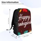 thumbnail image 4 of Balery Happy Thanksgiving Mochila - Mochila Estilosa y Duradera para Laptop de 15 Pulgadas con Tela Oxford Impermeable, 4 of 8