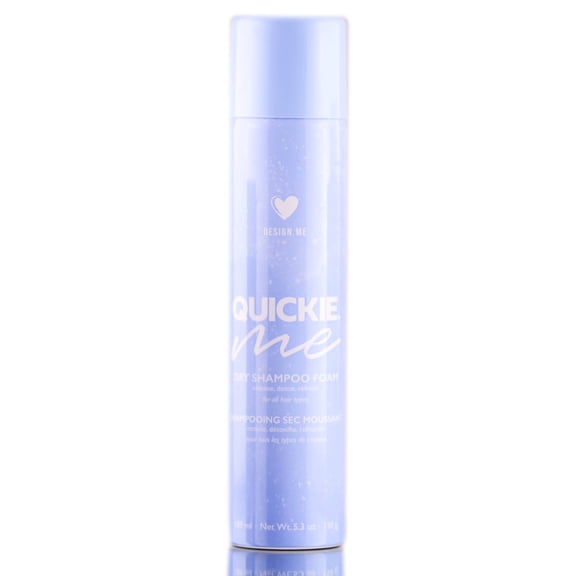 Design.Me Quickie Me Dry Shampoo Foam - 5.3 oz - Pack of 1 with Sleek Comb
