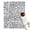 White and Gray, variant on White and Gray Of Leopard Print Blanket,Comfortable Soft Flannel Throw Blanket,All Season,Warm Lightweight Blankets for Sofa Bed Couch Living Room Chair,30"x40"