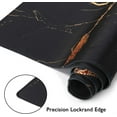 thumbnail image 6 of XXL Extended Gaming Mouse Pad Big Desk Mat with Rubber Base and Stitched Edges Black Gold Keyboard Mouse Mat for Work, Game, Office, Home Ultimate Comfort and Precision (80"x40"), 6 of 6
