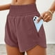 thumbnail image 3 of WILLBEST Pantalones Cortos de Yoga Casuales para Mujer, Cómodos, Elásticos y Transpirables, con Diseño Dividido para Uso Diario y Entrenamiento. Chica, 3 of 6