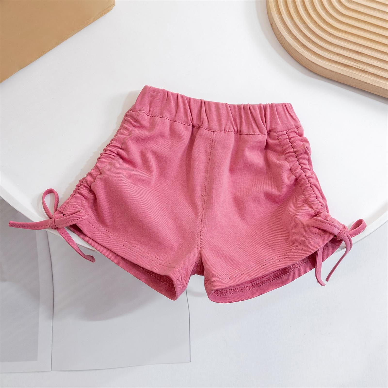 EnJoCho Toddler Baby Girls Shorts Baby Girl Summer Solid Color Lace Up Soft  Shorts Outdoor Fashionable Hot Pants Shorts Kids Casual Sports Outer Wear -  Walmart.com