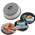 thumbnail image 4 of Yuarrent - Tapa plegable a prueba de microondas para alimentos, frutas, verduras, tapa de , de plástico Type3 NO3, 4 of 6