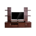 thumbnail image 1 of Centro de entretenimiento para pantalla librero mesa de tv Eden Nogal R21 R21 Muebles Eden funcional CE, 1 of 2