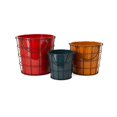 thumbnail image 1 of IMAX 90415-3 Farmstead Planters - Set of 3, 1 of 1