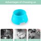 thumbnail image 5 of Comedero para mascotas elevado para comida y agua, cuencos para perros antideslizantes para perros pequeños y medianos gatos MFZFUKR BST3008594-4, 5 of 6