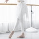 thumbnail image 3 of Leggings 2 en 1 para mujer Falda de gasa modal suave Danza delgada asimétrica, 3 of 8