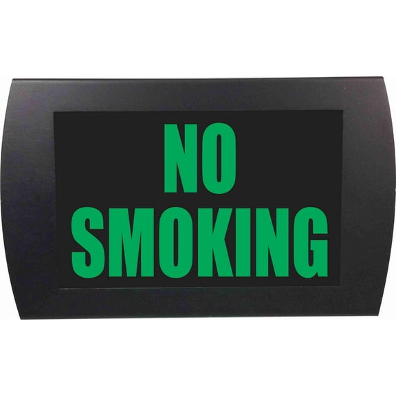 AMERICAN RECORDER - "NO SMOKING" LED Lighted Sign