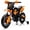 Orange, variant on Electric Dirt Bike 12V Battery Powered Motorcycle Dual Motor Ride on