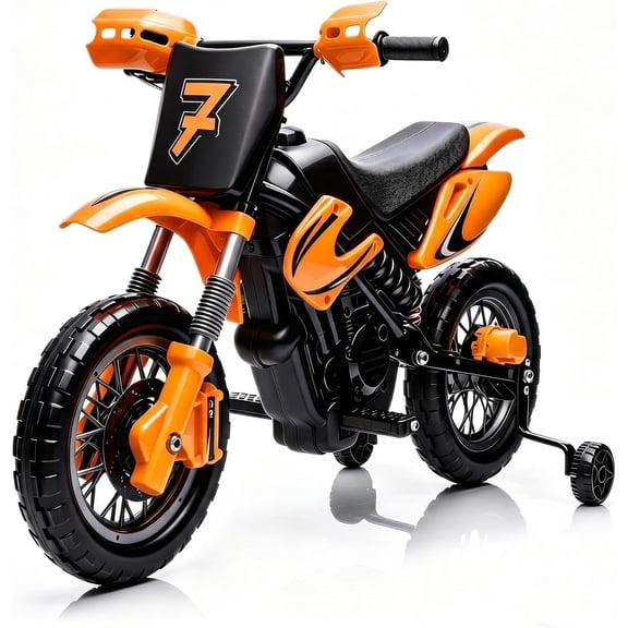Electric Dirt Bike 12V Battery Powered Motorcycle Dual Motor Ride on