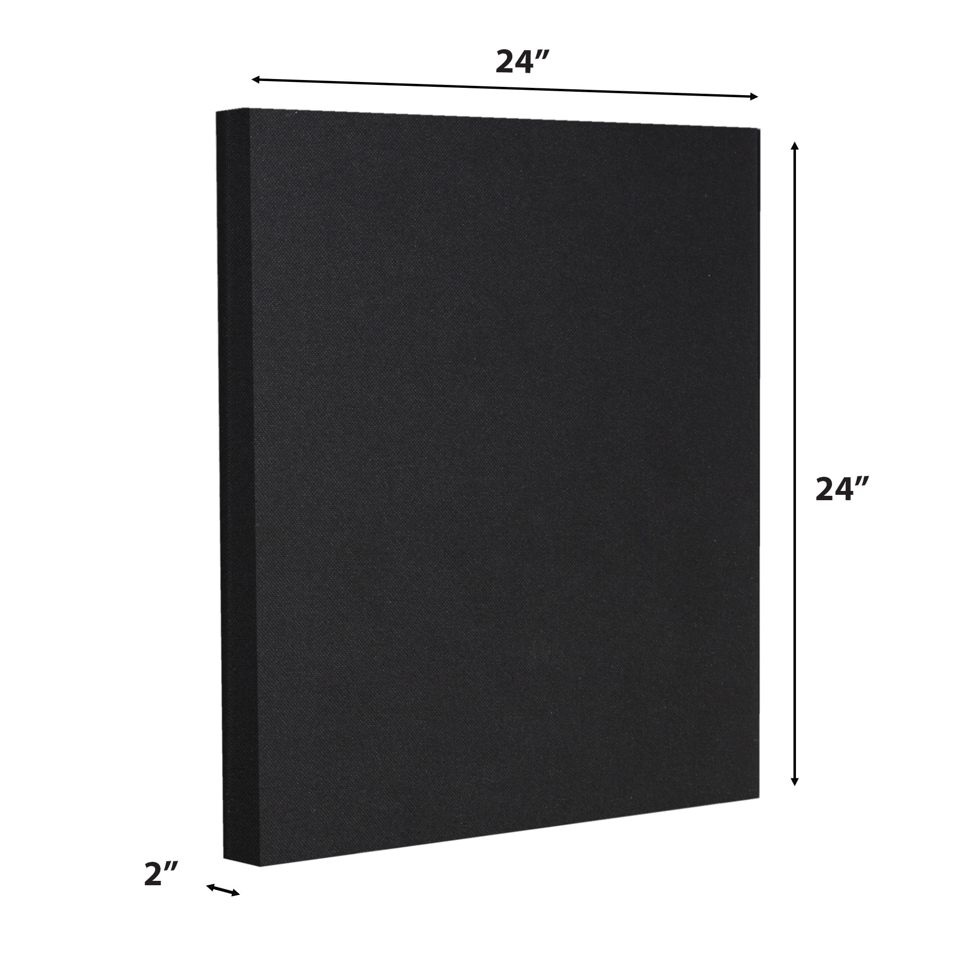 ATS Acoustics Hardened Edge Fire Rated Professional Studio Quality Acoustic Panel 24x24x2