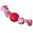 thumbnail image 1 of Dog Rope Toy Interactive Funny Knot Design Dog Chew Rope Puppy Teething Toy, 1 of 10