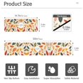 thumbnail image 3 of Yayeee Faucet Mat for Kitchen Sink 30" Diatomite Long Splash Guard Pad, Colorful Leaves, 2 Pack, 3 of 7