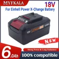 thumbnail image 1 of 6000mAh Batería de Reemplazo EIN18C2 Batería Li-ion for EINHELL 18V Battery Power X-change PX-BAT445113964511437 Herramientas Eléctricas, 1 of 6