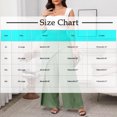 thumbnail image 3 of aidice Plus Size Pants for Women Summer Wide Leg Casual High Waisted Loose Irregularly Pants Fashion, 3 of 4