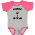 thumbnail image 3 of Inktastic Karaoke Legend Music Boys or Girls Baby Bodysuit, 3 of 5