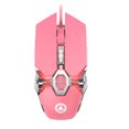 thumbnail image 1 of 1Pc Wired Computer Mouse Luminescent Creative Mouse Computer Accessory (Pink), 1 of 6