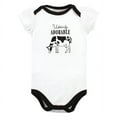 thumbnail image 3 of Hudson Baby Infant Girl Cotton Bodysuits, Udderly Adorable, 18-24 Months, 3 of 5
