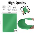 thumbnail image 2 of Papel Cartulina Verde Brillante Goefun 230gsm A4 100 Hojas, 2 of 6