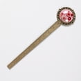 thumbnail image 2 of Valentine's Day Book Lovers' Antique Bronze Lace Bookmark - a Stylish and Thoughtful Gift, 2 of 5