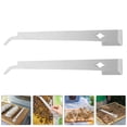 thumbnail image 3 of KAKOWELY hive tool 2Pcs Stainless Steel Hive Scraper Tool Handheld Hive Hand Tool Beekeeper Tool Multi-Function Hive Tool11.3"X1.77"X0.08", 3 of 4
