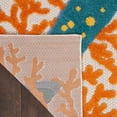 thumbnail image 6 of Nourison Aloha Indoor/Outdoor Coastal Tropical Multicolor 3'6" x 5'6" Area Rug, (4' x 6'), 6 of 11