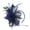 Navy, variant on Linfrsh Halloween Fascinators Hat for Women Tea Party Feather Headband Mardi Gras Cocktail Hat Weddings Red,One Size