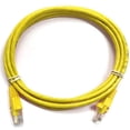 thumbnail image 1 of SyncWire Cat5e Ethernet Network Cable Bare Copper 24 AWG FT4 UTP ETL cUL 7ft Yellow, 1 of 1