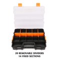 thumbnail image 2 of Organizador para caja de herramientas MIXPOWER de 15" - 2 piezas, 34 compartimentos, 2 of 7