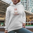 thumbnail image 2 of Be the Energy You Want to Attract Quote with Boho Art Merch Gift, White Hooded Sweatshirt or Hoodie, Small, 2 of 5