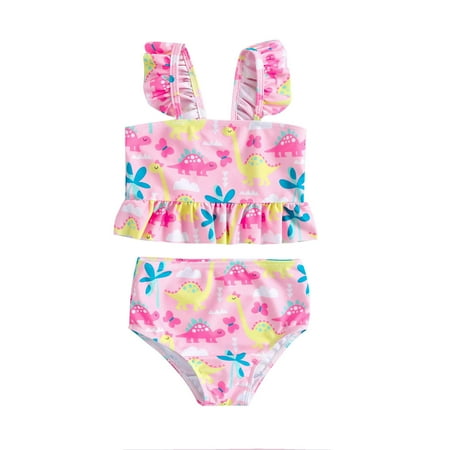 

Sngxgn Girls SwimsuitsGirls Rash Guard Swimwear Long Sleeve Unicorn Rashguard Swimsuit Set Pink 5-6 Years