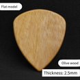thumbnail image 2 of Wooden Guitar Picks for Electric, Acoustic or Bass Guitar,Olive Wood, 2 of 3