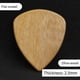 thumbnail image 4 of Wooden Guitar Picks for Electric, Acoustic or Bass Guitar,Agarwood, 4 of 5