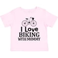 thumbnail image 3 of Inktastic Biking with Mommy Bicycle Boys or Girls Toddler T-Shirt, 3 of 5