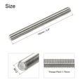 thumbnail image 3 of Uxcell M12 x 150mm 304 Stainless Steel Fully Threaded Rod Right Hand Threads 2 Pack, 3 of 4