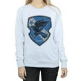 thumbnail image 3 of Harry Potter Womens Ravenclaw Crest Flat Sweatshirt, 3 of 5