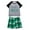Style 5, variant on Matching Family Christmas Pajamas Merry Xmas Short Sleeve Christmas Pajamas for Family Tees and Shorts