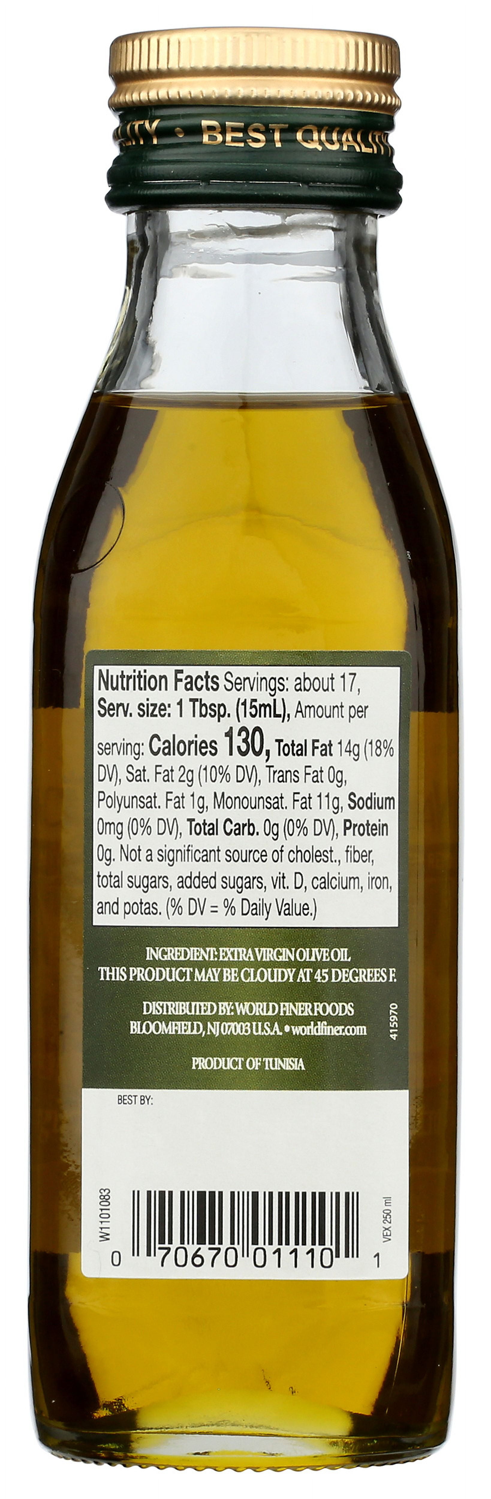 Pack of 12, Davinci Extra Virgin Olive Oil, 8.45 oz