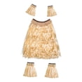 thumbnail image 4 of Falda De Hierba Hawaiana Falda Hawaiana Para Decoraciones De Fiesta Luau Festival Color Paja SM SunniMix falda hawaiana, 4 of 8