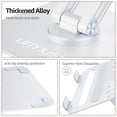 thumbnail image 3 of Urmust 360&deg; Rotating Laptop Stand for Desk Adjustable Height, Ergonomic Laptop Riser Standing Desk Converter, MacBook Stand, Computer Lap top Ris, 3 of 9