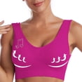 thumbnail image 2 of S LUKKC LUKKC Sports Bras for Women Plus Size No Underwire Push Up Bra Seamless Wireless Bralettes Ladies Traceless Comfortable No Steel Ring Breathable Gathering Underwear Everyday Bras, 2 of 8