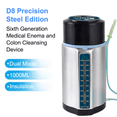 thumbnail image 6 of Vibeat 1L Electric Enema Kit – Stainless Steel Bucket, Smart Pressure Control, Colon Cleanse, 2 Disposable Hoses, 6 of 18
